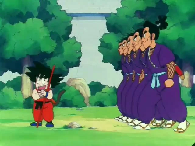 [038] Cinco ninjas contra son Goku