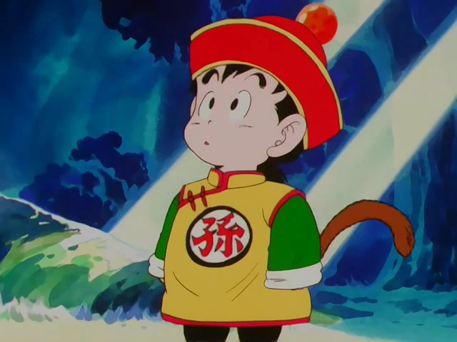 [001] Aparece un mini Goku, su nombre es Gohan.