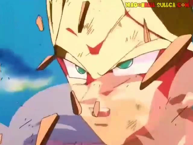 [186] Cell es golpeado.