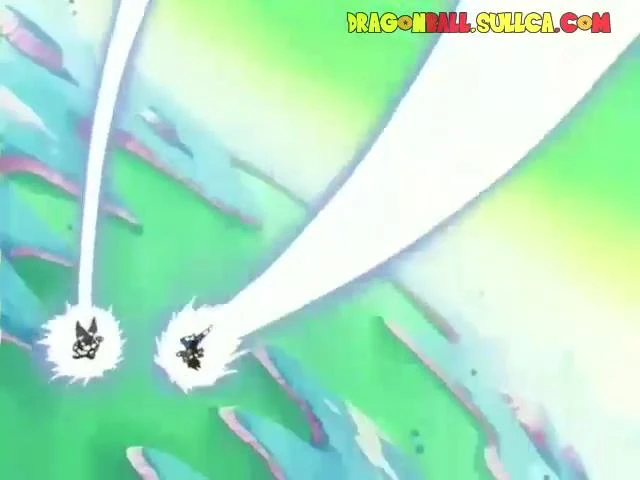 [057] Goku entrena bajo la gravedad de cien.
