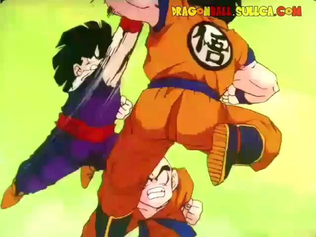 [073] ¡Yo no soy él! Gohan, ataca a tu padre sin temor.
