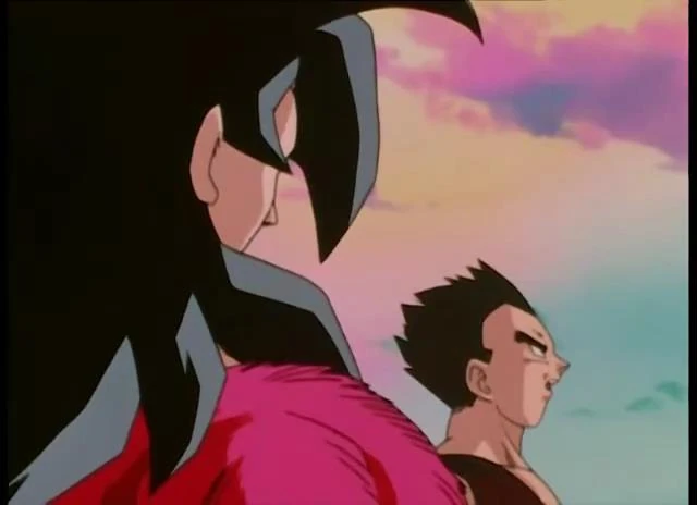 [59] Vegeta se convierte en un mono gigante.