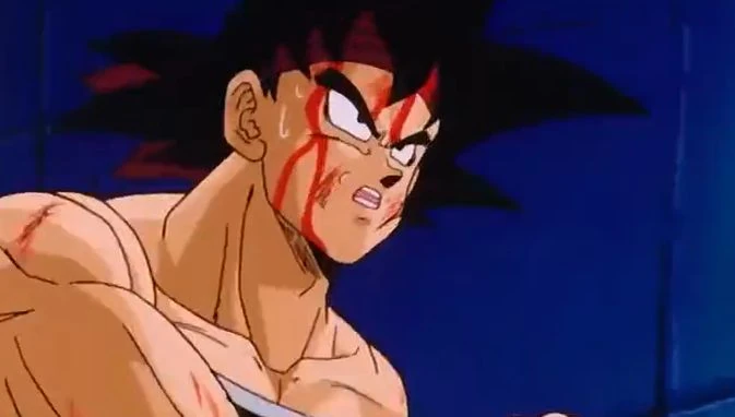 La batalla de Freezer contra el padre de Goku