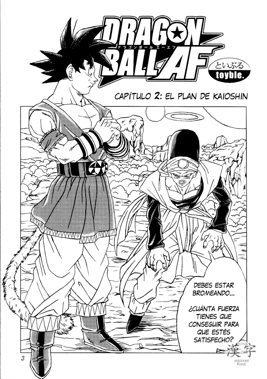 Página 01 – DBAF Plan de los Kaioshin