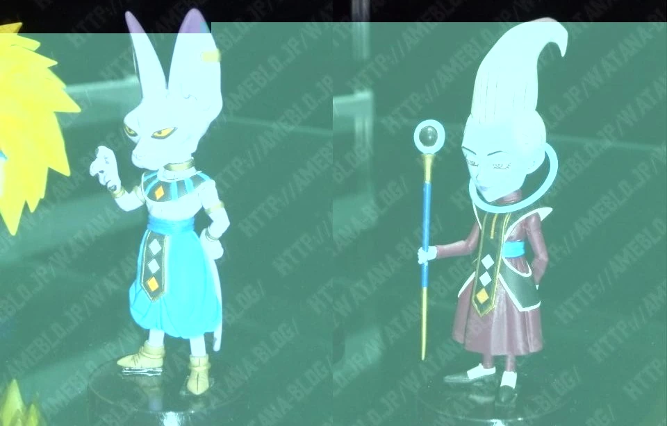 Dragon Ball z battle of gods figurines
