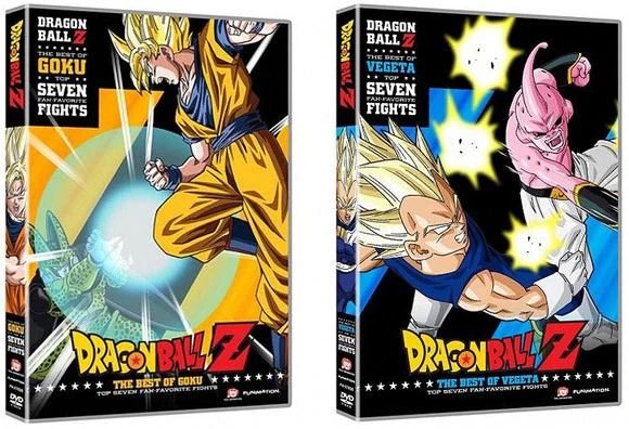 Dragon Ball DVD, Peleas de Gokú y Vegeta