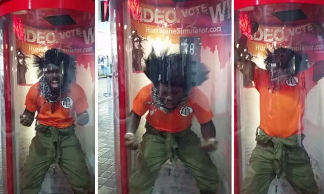 Alberto se transforma en Super Saiyajin