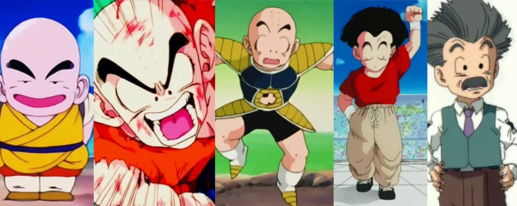 Laz voces que tuvo Krilin a lo largo de Dragon Ball