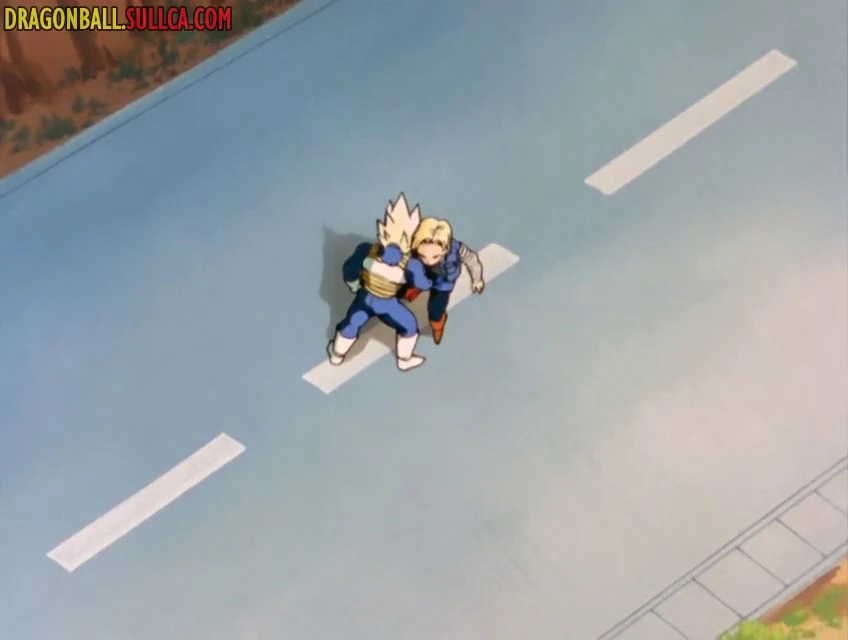 [65] ¿Una bella chica con gran poder? ¡Número 18 contra Vegeta!