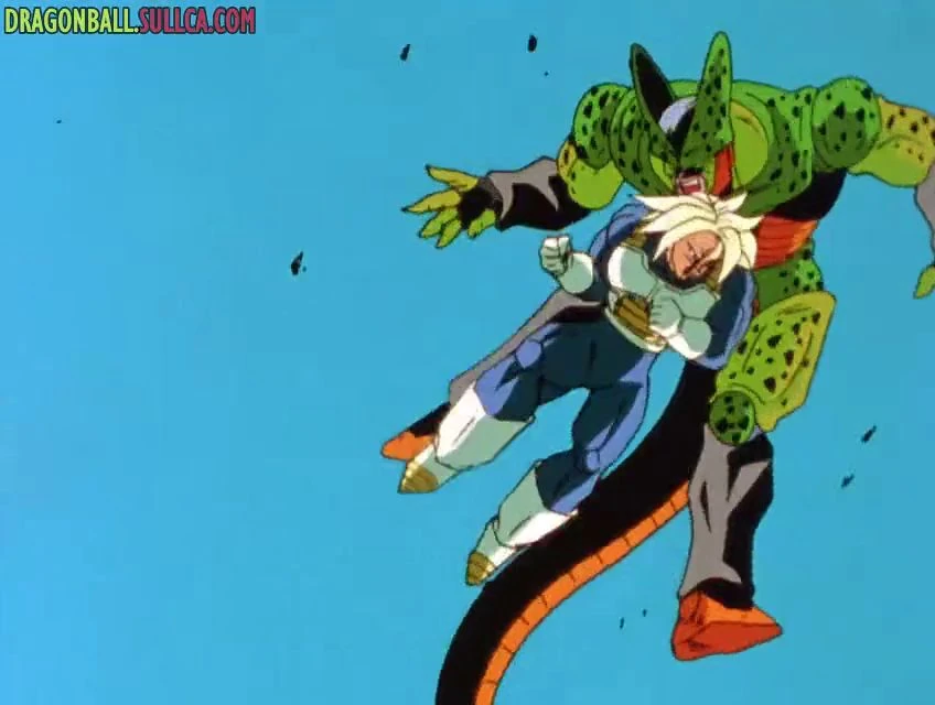 [79] ¡La batalla ha cambiado! ¡Cell ataca a Número 18!